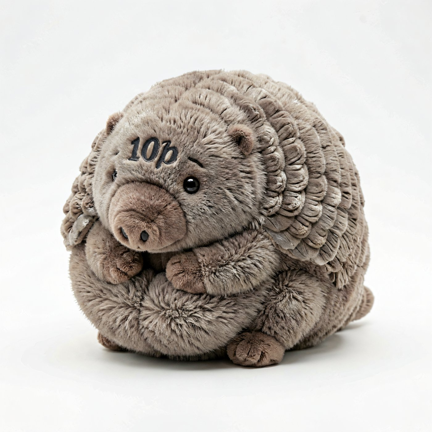 AI Plush Armadillo Roll — AI Companion Plush by niokyar