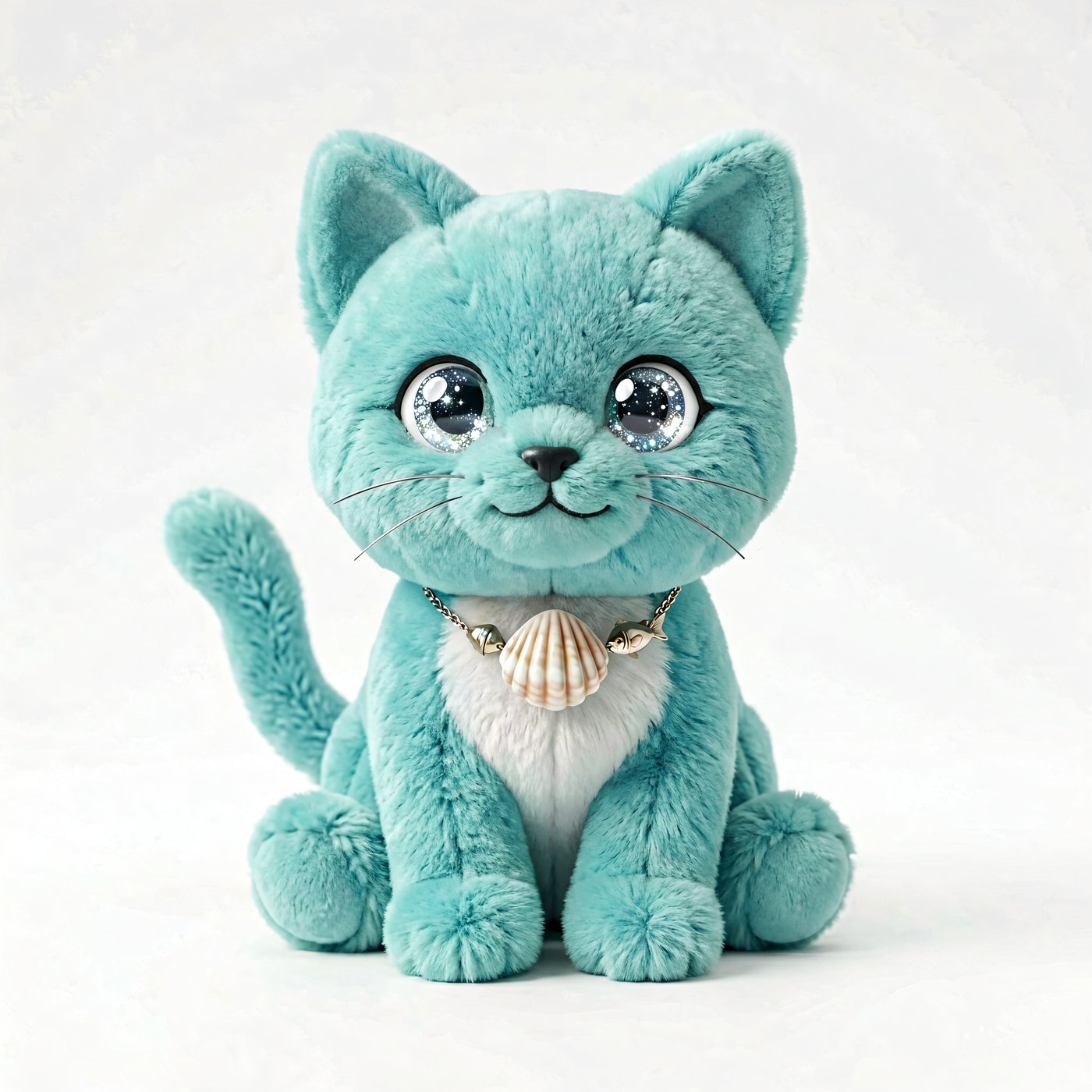 AI Plush Mermaid Kitten — AI Companion Plush by niokyar
