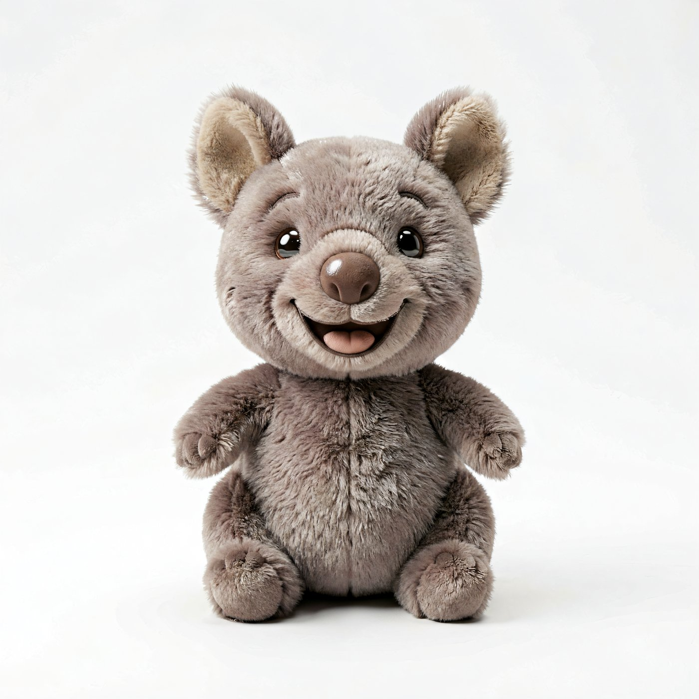 AI Plush Quokka Smile — AI Companion Plush by niokyar