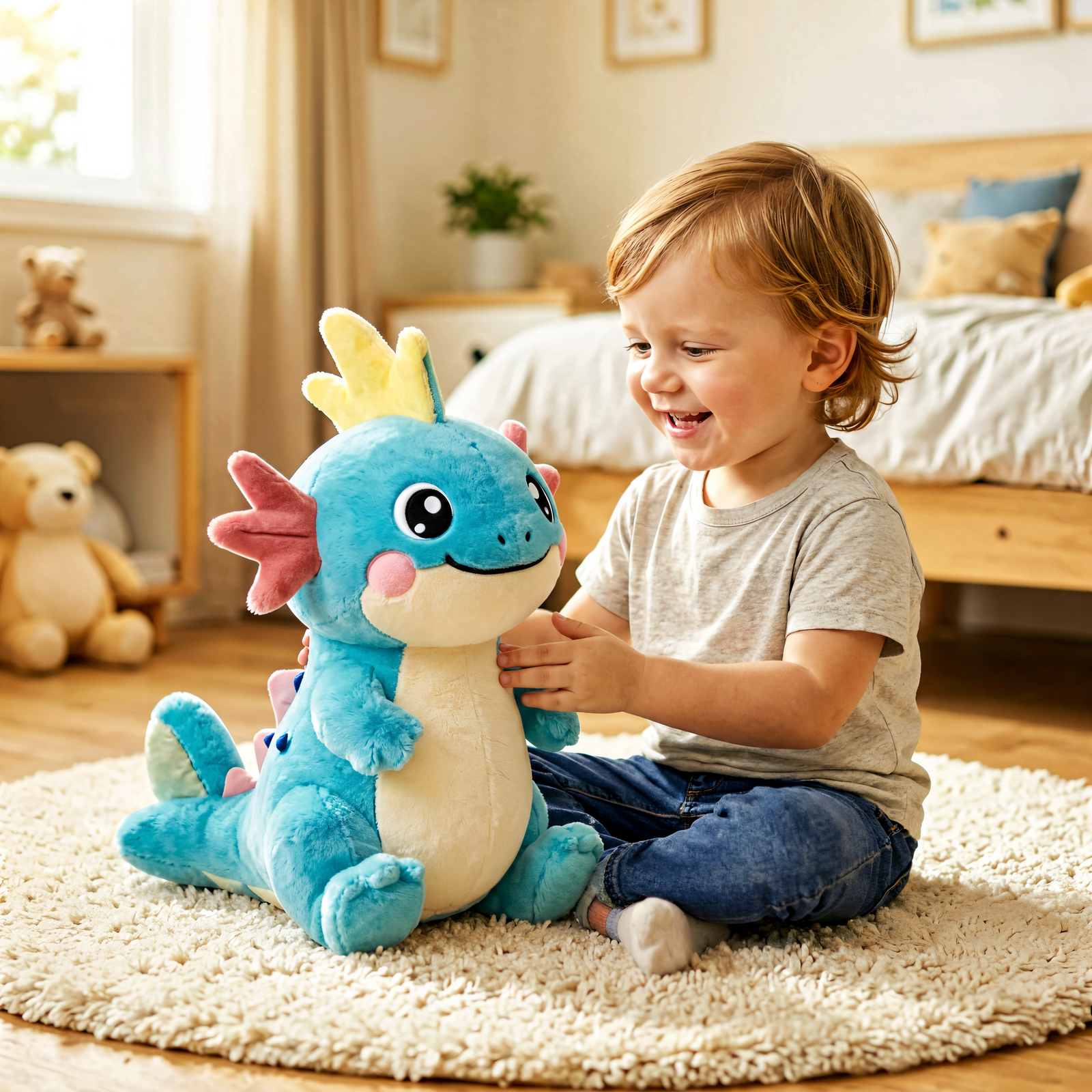 AI Axolotl Smile Pal — Early-Learning Talker by niokyar