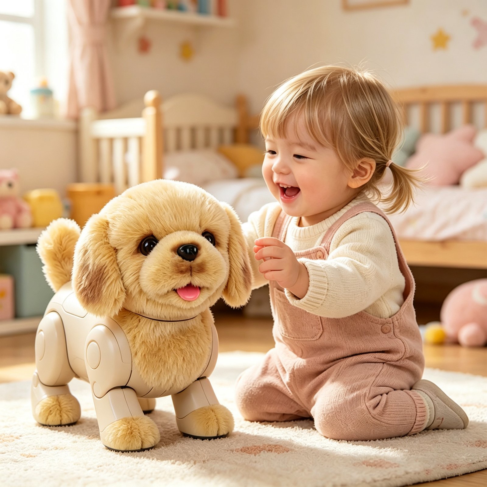 AI Golden Retriever Robot Dog — AI Robot Pet Companion by niokyar