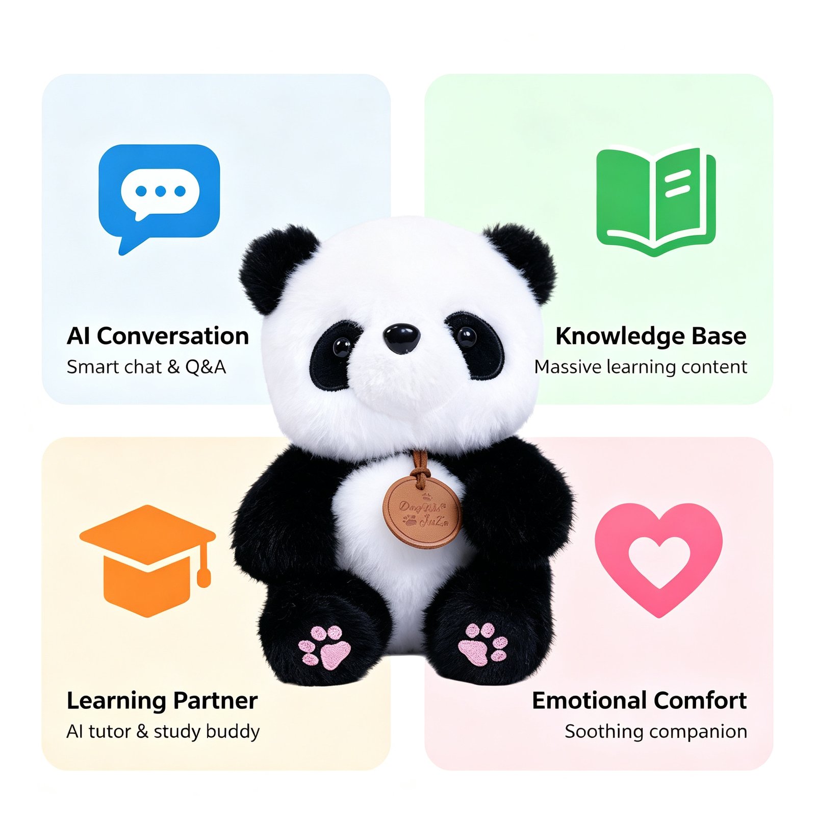 AI Panda Plush Toy — Interactive AI Plush by niokyar
