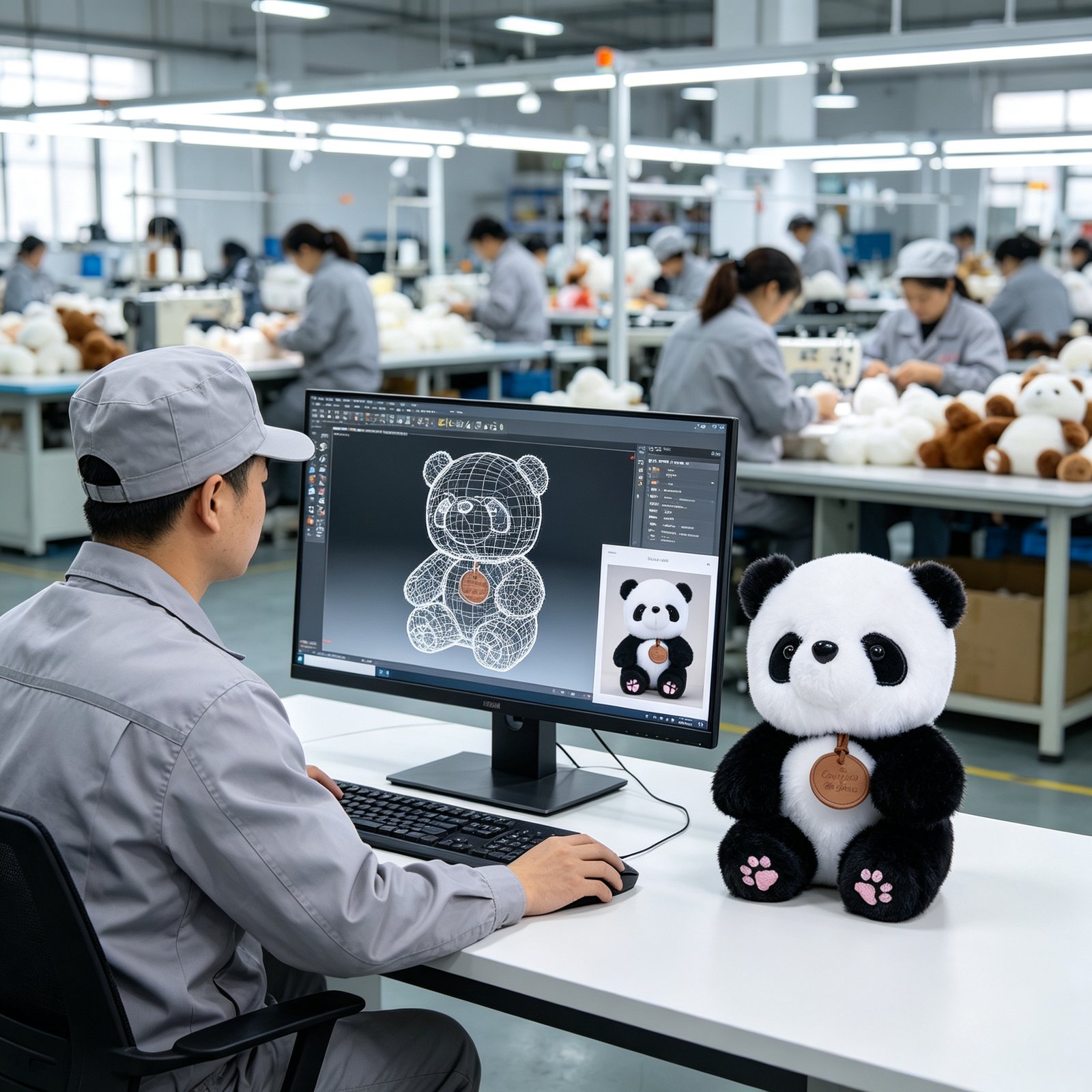 AI Panda Plush Toy — Interactive AI Plush by niokyar