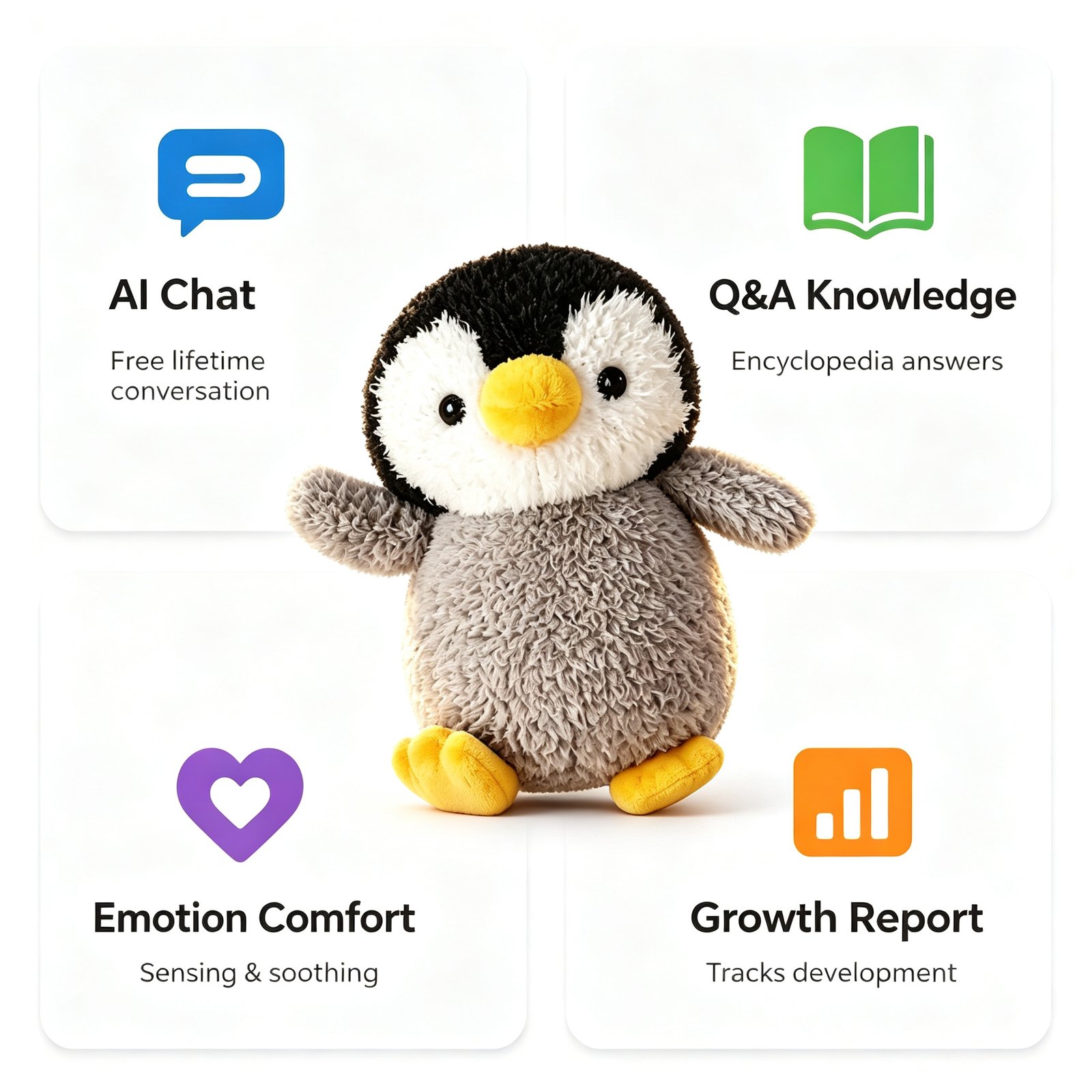 AI Penguin Robot Toy — AI Robot Companion by niokyar