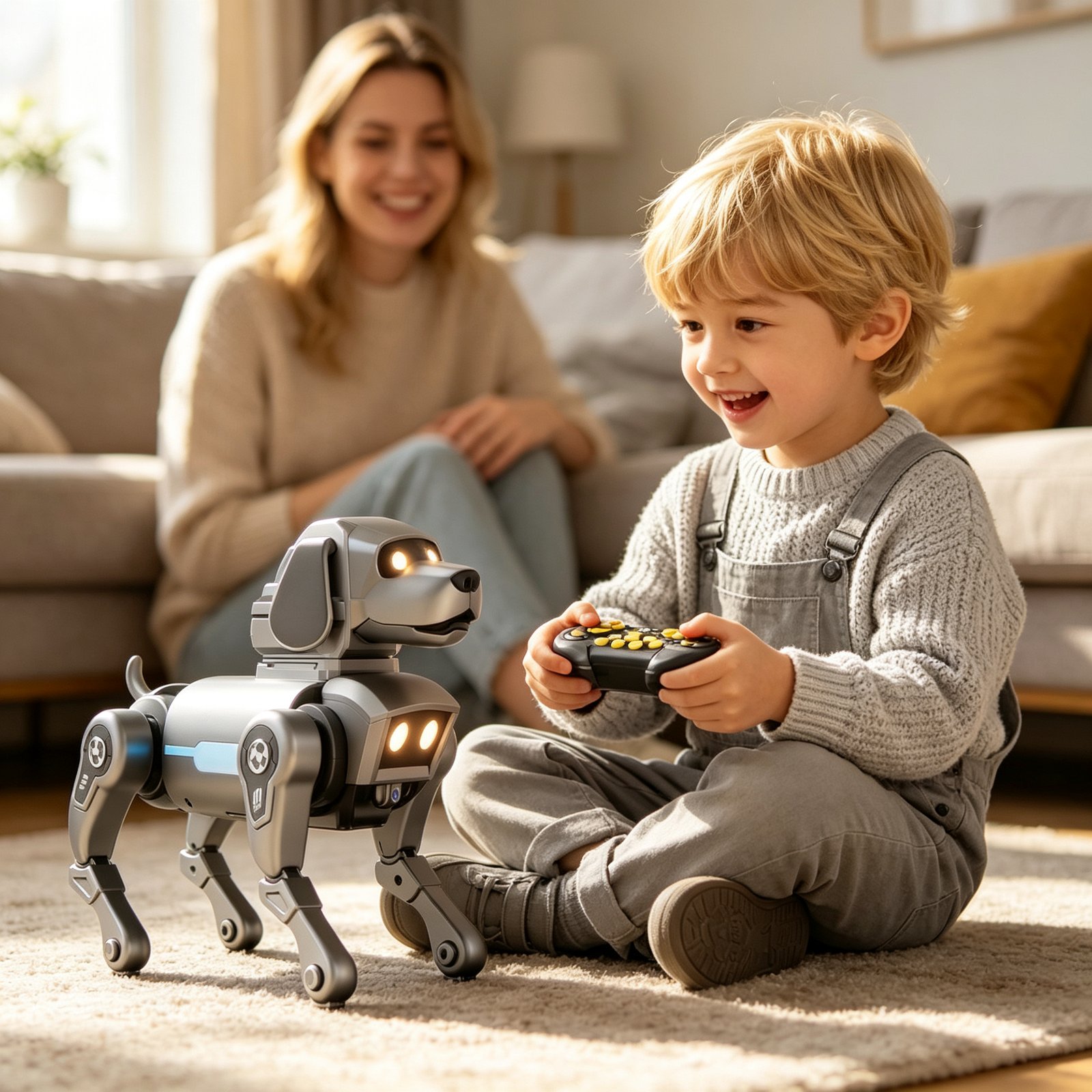 AI Robot Dog STEM Toy — Interactive AI Plush by niokyar