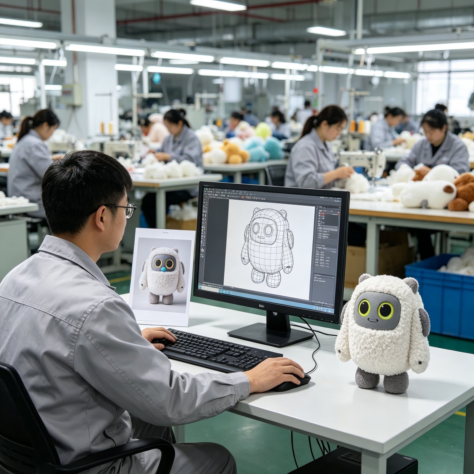 AI Robot Plush Buddy — Interactive AI Plush by niokyar