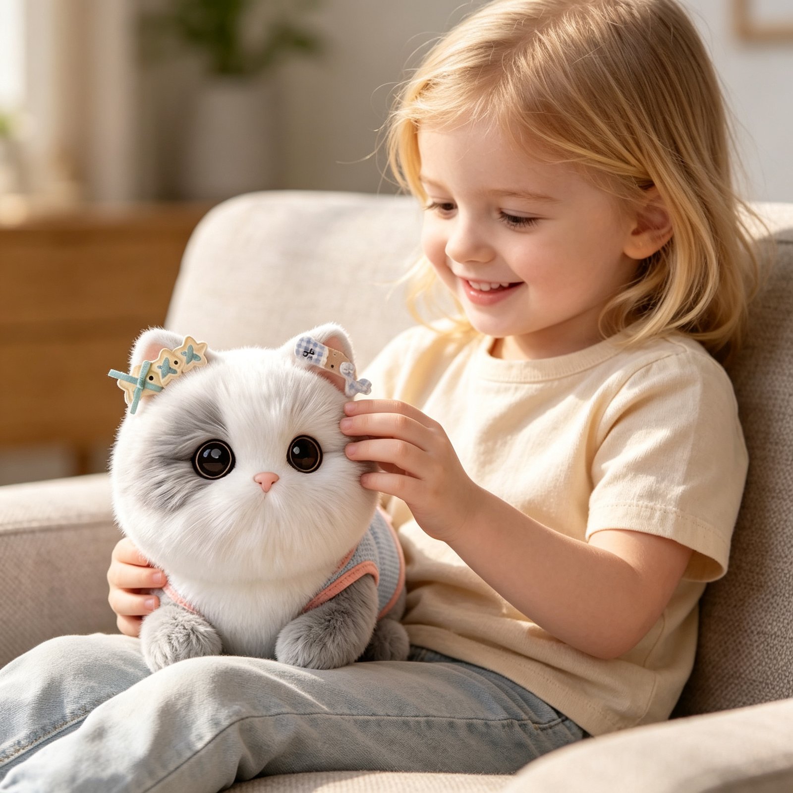 AI Star Cat Plush Toy — Interactive AI Plush Companion by niokyar