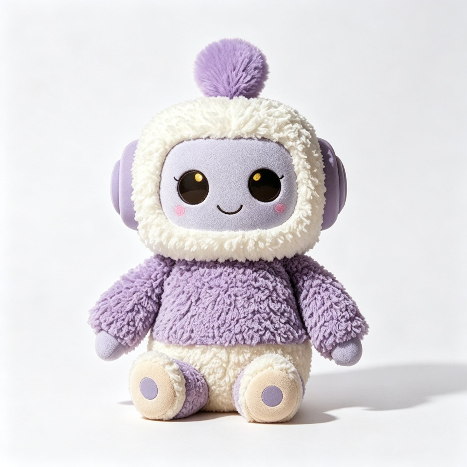 Cute AI Robot Plush Doll — Interactive AI Plush by niokyar
