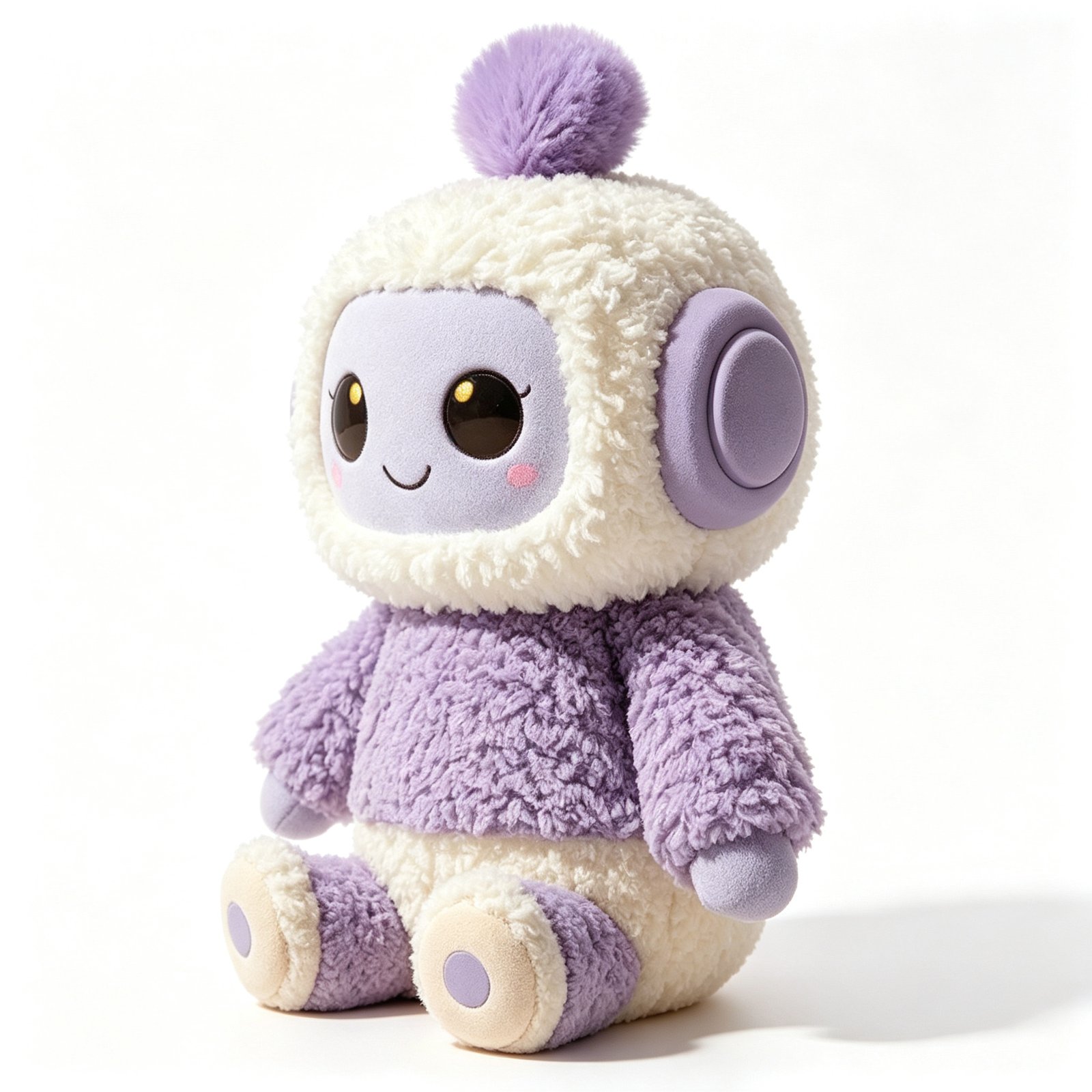 Cute AI Robot Plush Doll — Interactive AI Plush by niokyar