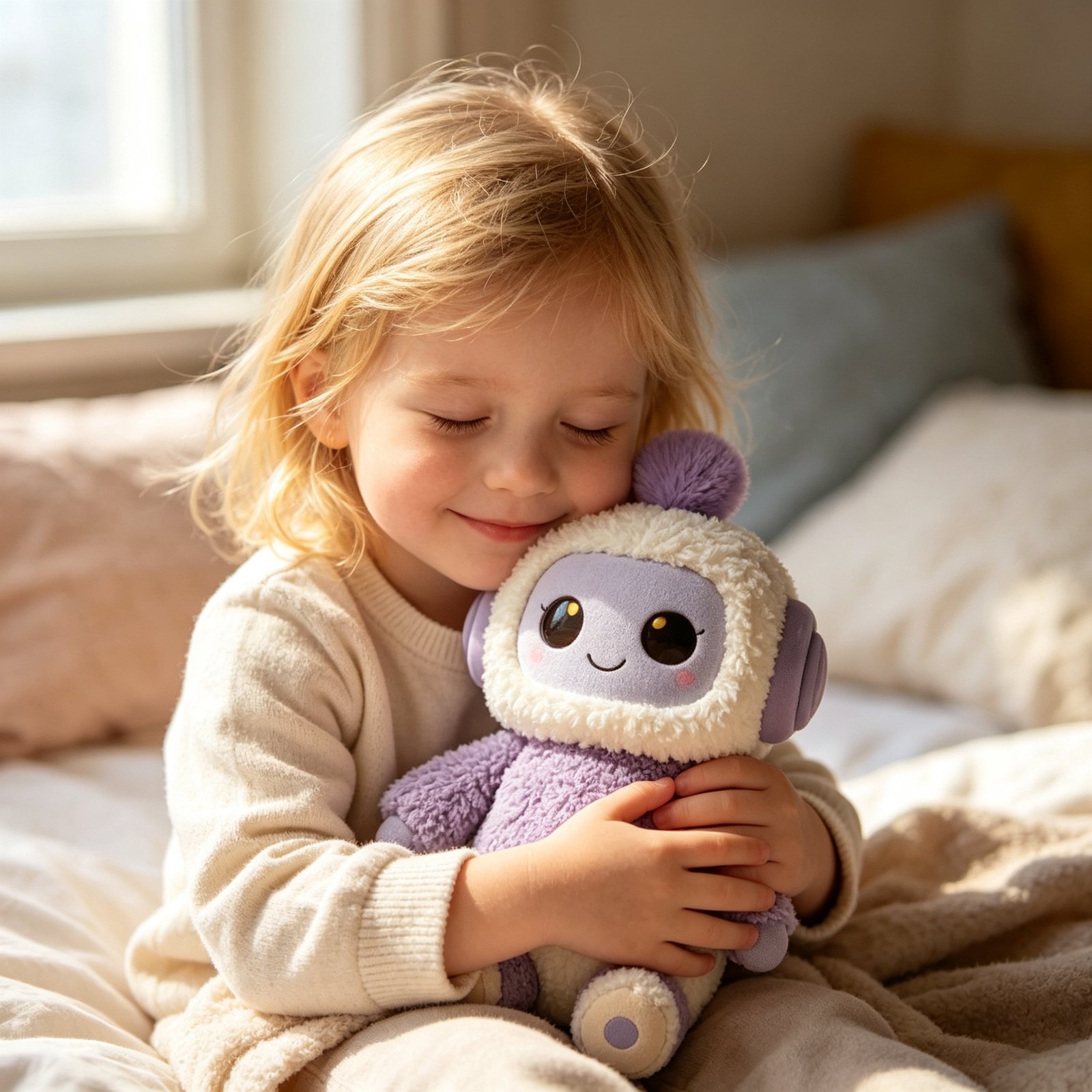 Cute AI Robot Plush Doll — Interactive AI Plush by niokyar