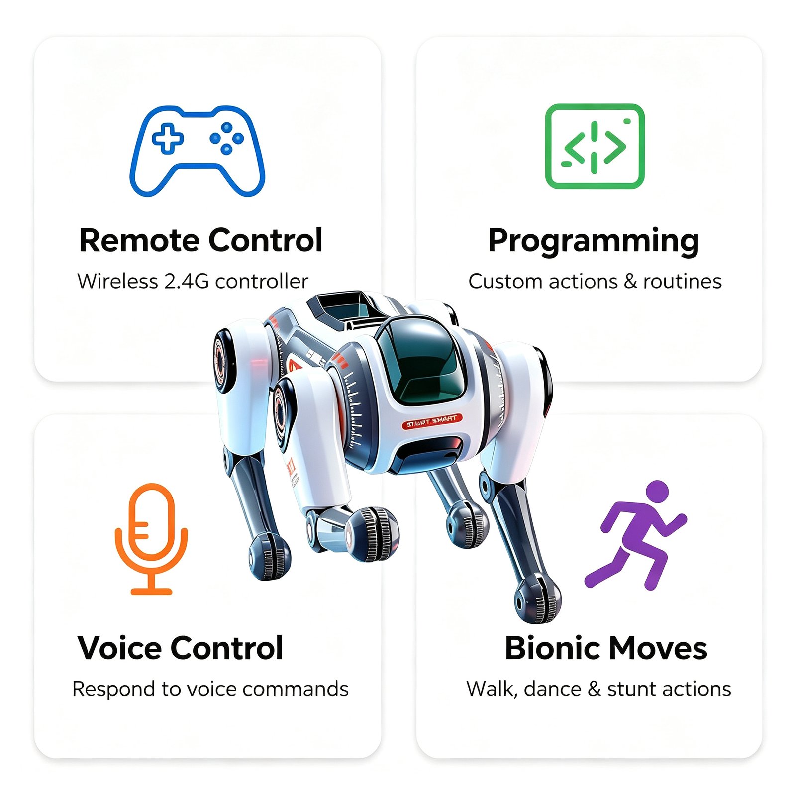 Smart AI Robot Dog Toy — Interactive AI Plush by niokyar
