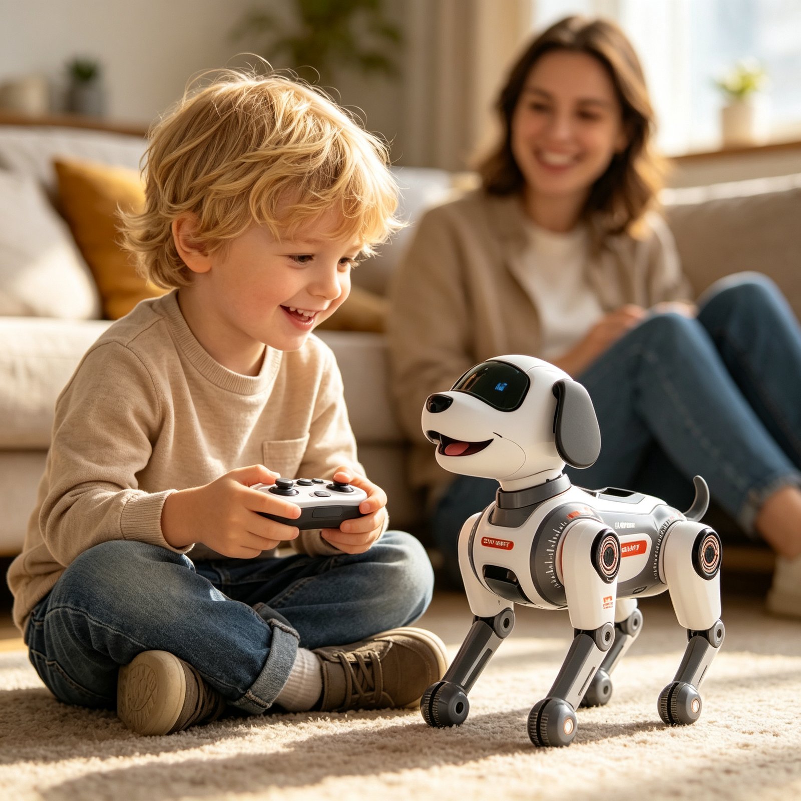 Smart AI Robot Dog Toy — Interactive AI Plush by niokyar