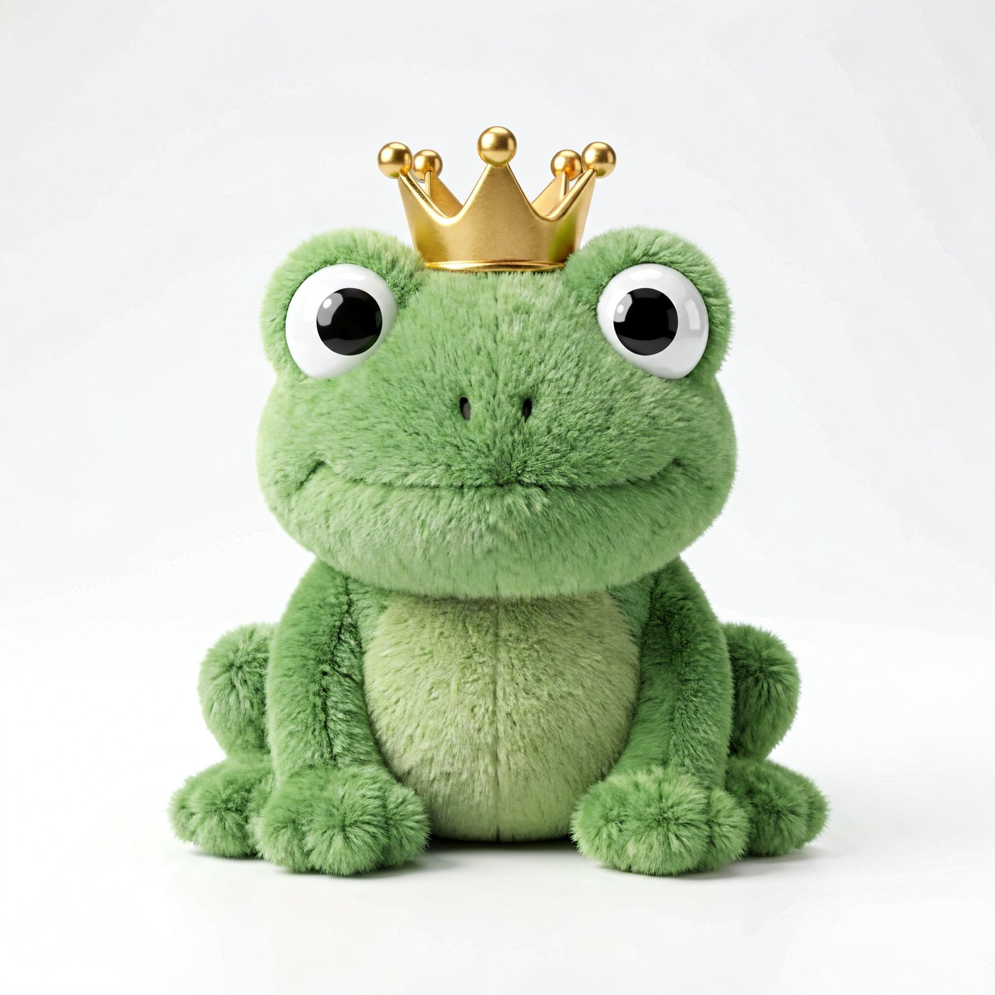 Talking AI Frog Prince — AI Companion Plush by niokyar