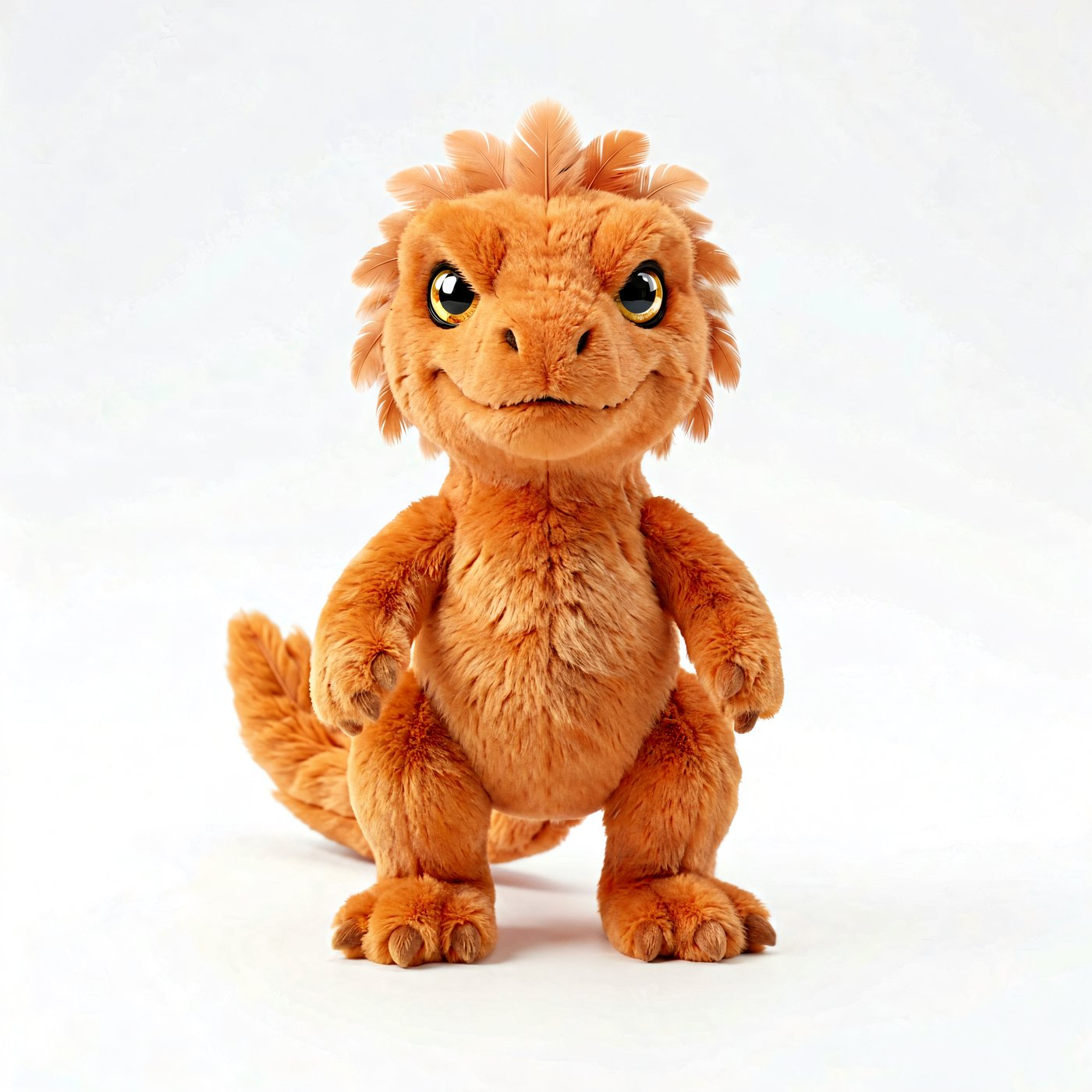 Talking AI Velociraptor Scout — AI Companion Plush by niokyar